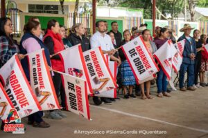 SE BENEFICIA CON OBRA MUNICIPAL LA LOCALIDAD DE EL POCITO, ARROYO SECO