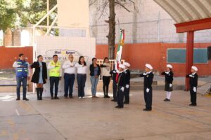 JAIRO MORALES ENCABEZA ENTREGA DE OBRAS EDUCATIVAS EN HUIMILPAN