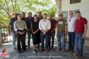 FORTALECE FERNANDO SÁNCHEZ GIL COMUNICACIÓN CON LOS CONCESIONARIOS ARENEROS DEL RÍO SANTA MARÍA
