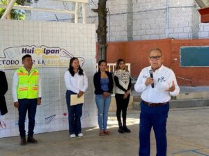 SUPERVISA IFEQ OBRAS EDUCATIVAS EN HUIMILPAN