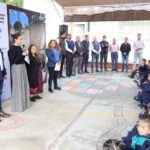 CORREGIDORA RENUEVA LA MALLA CICLÓNICA DEL JARDÍN DE NIÑOS “16 DE SEPTIEMBRE”, EN PRESA DE BRAVO