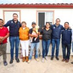 CHEPE GUERRERO Y LUIS NAVA VISITAN A FAMILIAS BENEFICIADAS DEL PROGRAMA “CUARTO PREFABRICADO” EN CORREGIDORA