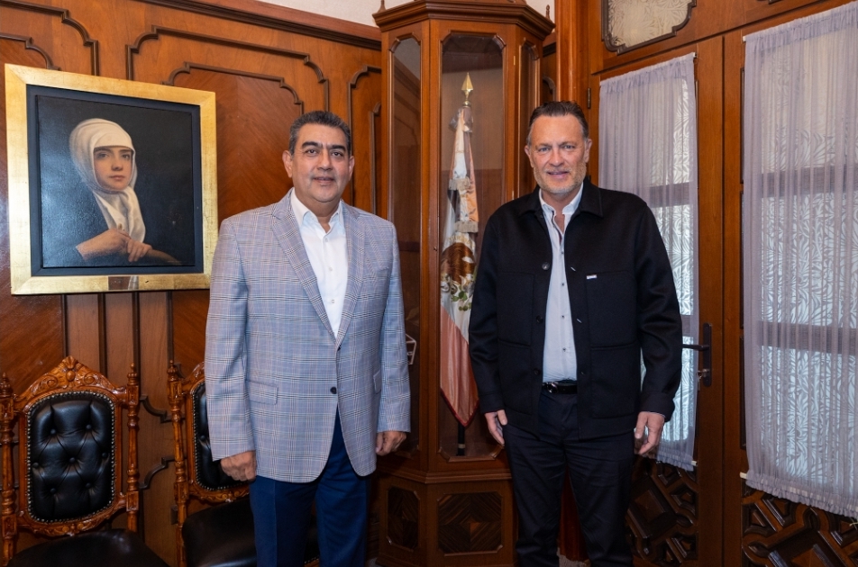 MAURICIO KURI SE REÚNE CON TITULAR DEL INSTITUTO NACIONAL DE MIGRACIÓN