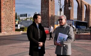 ANUNCIA FELIFER MACÍAS CONMEMORACIÓN POR LOS 300 AÑOS DEL ACUEDUCTO DE QUERÉTARO