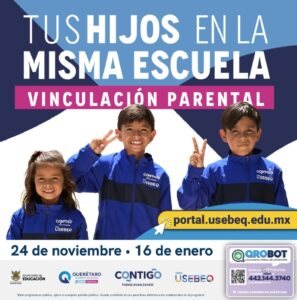 CIERRA ESTE 16 DE ENERO, EL PROCESO DE VINCULACIÓN PARENTAL