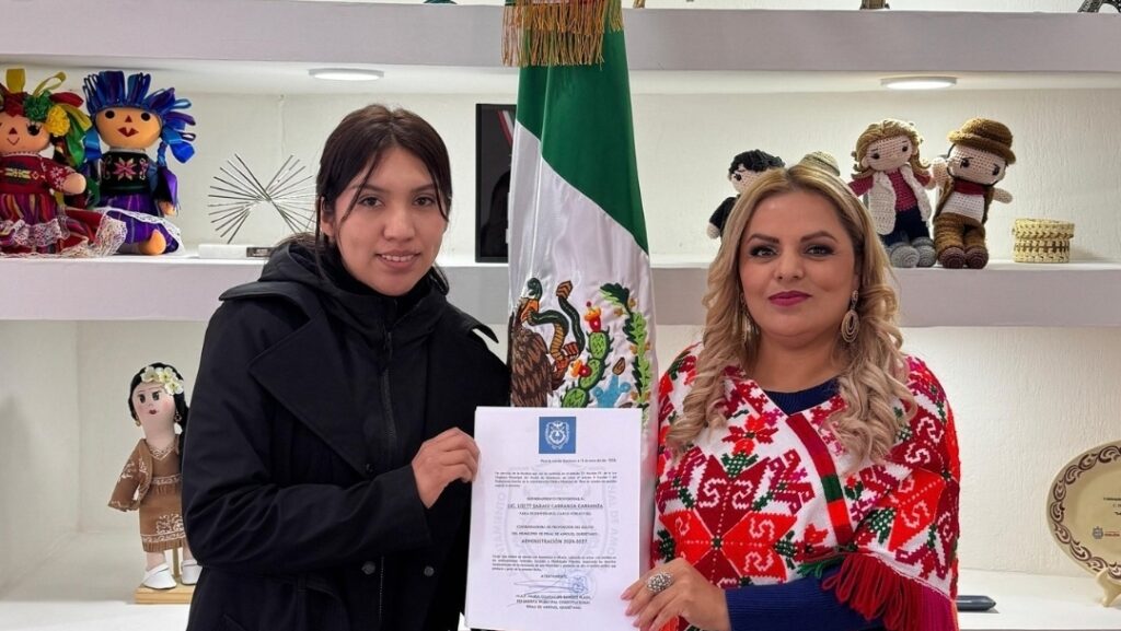 NOMBRAMIENTO A CARGO DE NUEVA COORDINADORA DE PREVENCIÓN DEL DELITO EN PINAL DE AMOLES
